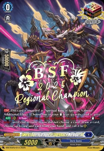 Sword Emperor Dragon of Supremacy, Mordigarrah