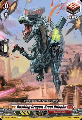 Rushing Dragon, Steel Dilopho