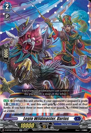 Legio Wildmaster, Darius