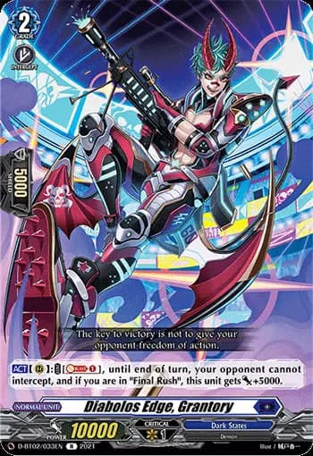 Diabolos Edge, Grantory