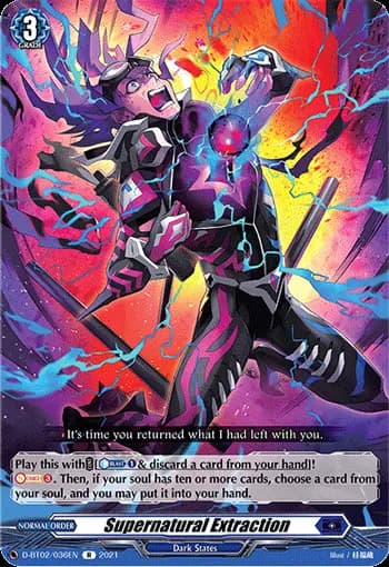 Supernatural Extraction