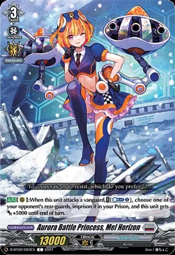 Aurora Battle Princess, Mel Horizon