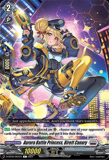 Aurora Battle Princess, Birett Canary