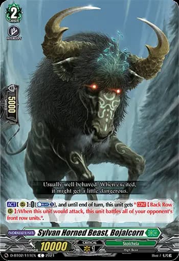 Sylvan Horned Beast, Bojalcorn