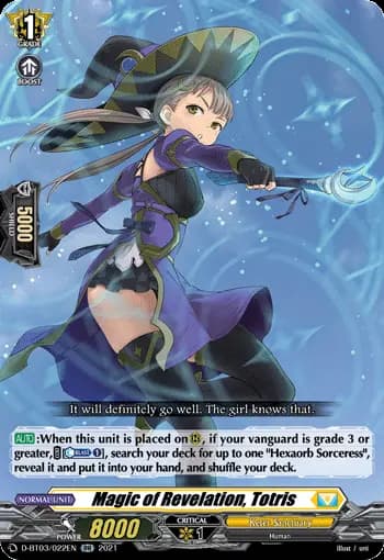 Magic of Revelation, Totris