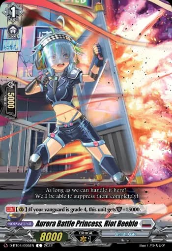Aurora Battle Princess, Riot Beeble