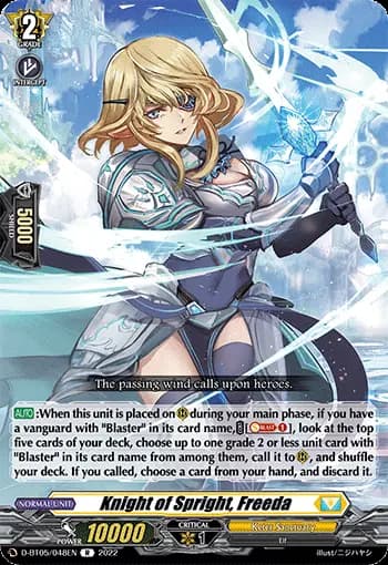 Knight of Spright, Freeda