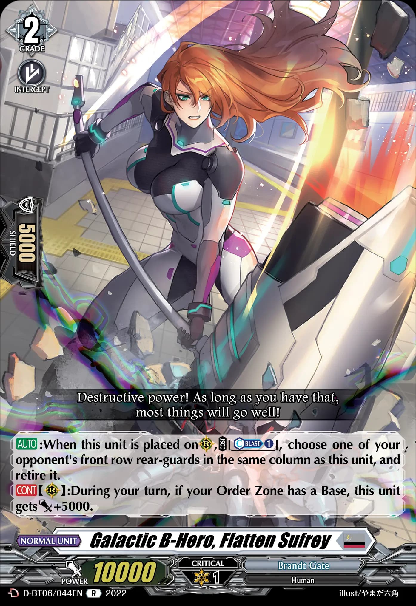 Galactic B-Hero, Flatten Sufrey