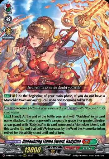 Undoubting Flame Sword, Radylina