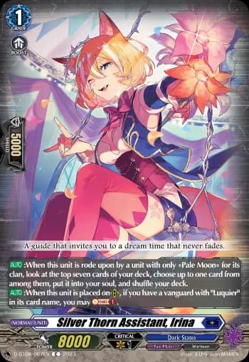 Silver Thorn Assistant, Irina