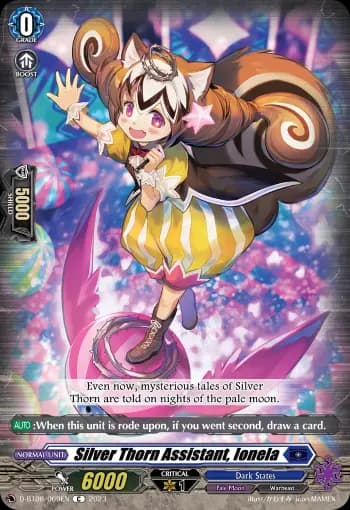 Silver Thorn Assistant, Ionela