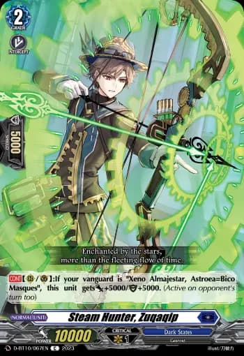 Steam Hunter, Zuqaqip
