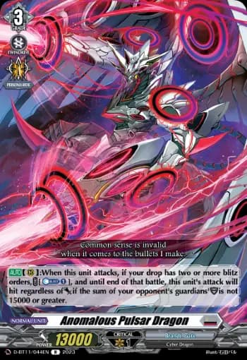 Anomalous Pulsar Dragon