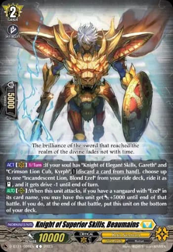Knight of Superior Skills, Beaumains