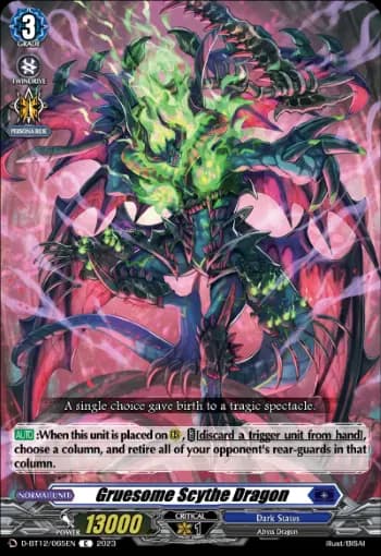 Gruesome Scythe Dragon