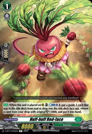 Huff-huff Red-face