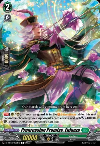 Progressing Promise, Enlaeza
