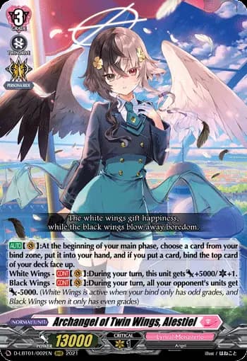 Archangel of Twin Wings, Alestiel