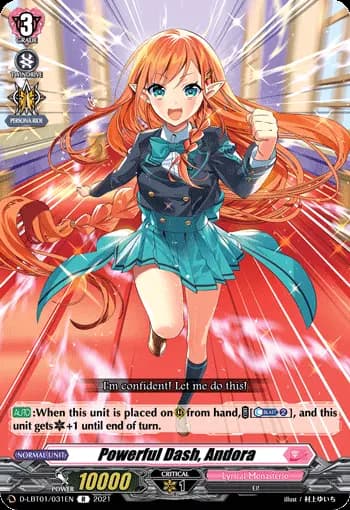Powerful Dash, Andora