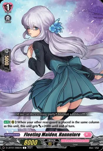 Fleeting Maiden, Hannelore
