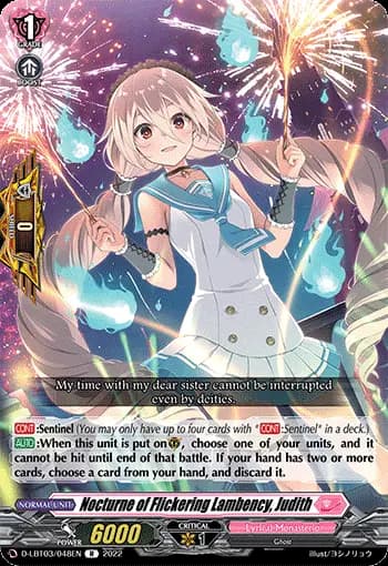 Nocturne of Flickering Lambency, Judith