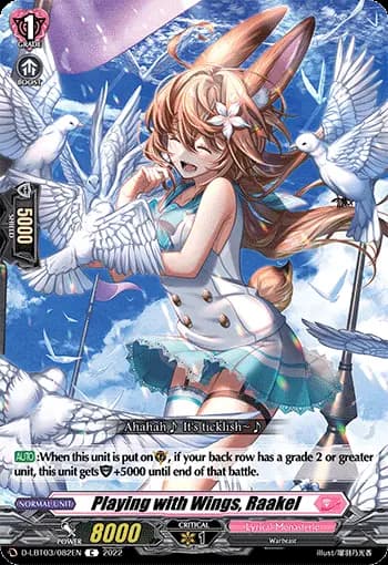 Playing with Wings, Raakel