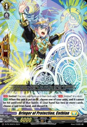 Carrier of Protection, Cethlan