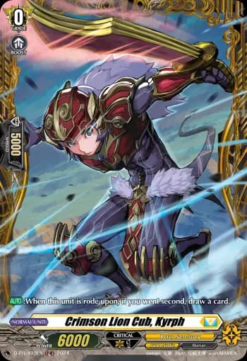 Crimson Lion Cub, Kyrph