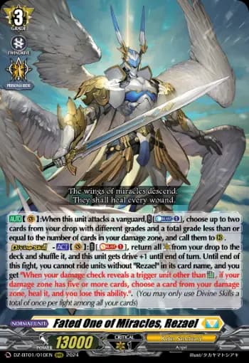 Fated One of Miracles, Rezael