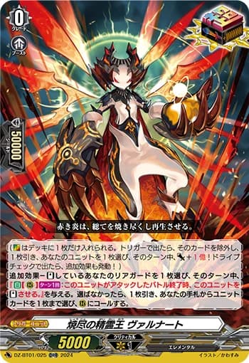 Spiritual King of Ignition, Valnout