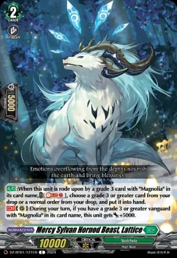 Mercy Sylvan Horned Beast, Lattice