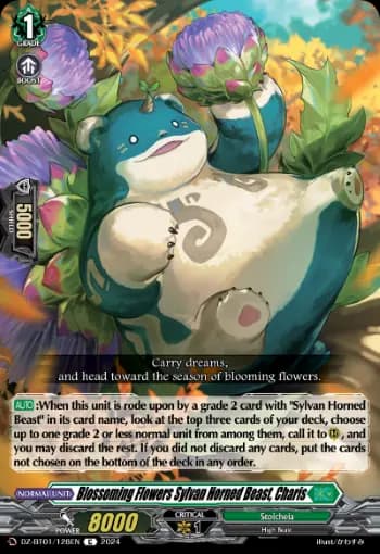 Blossoming Flowers Sylvan Horned Beast, Charis