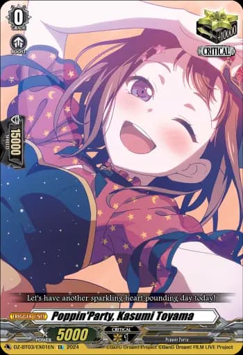 Poppin'Party, Kasumi Toyama