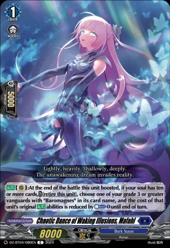 Chaotic Dance of Waking Illusions, Mafahl