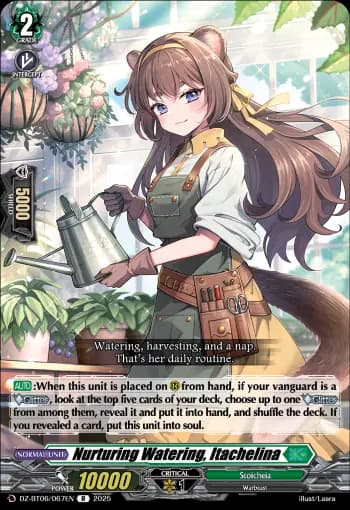 Nurturing Watering, Itachelina