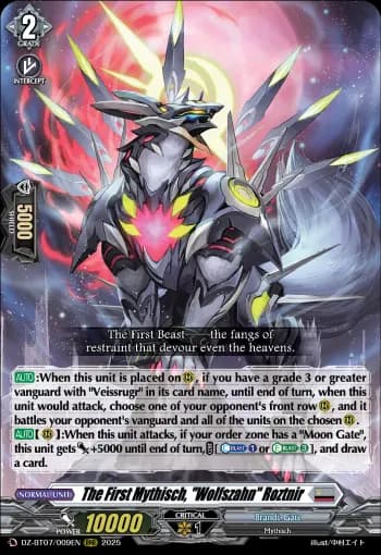 The First Mythisch, "Wolfszahn" Roztnir