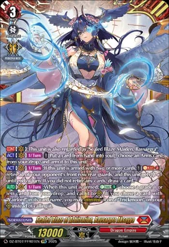 Sealed Blaze of Arbitration, Bavsargra Aksayya