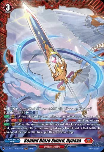 Sealed Blaze Sword, Dyaava