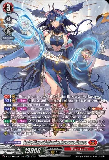 Sealed Blaze of Arbitration, Bavsargra Aksayya