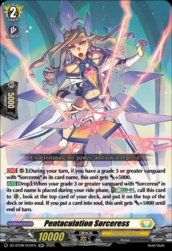 Pentaculation Sorceress
