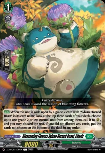 Blossoming Flowers Sylvan Horned Beast, Charis