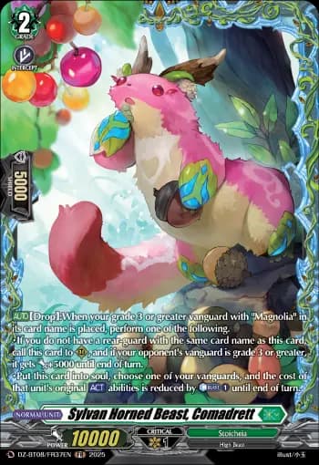 Sylvan Horned Beast, Comadrett