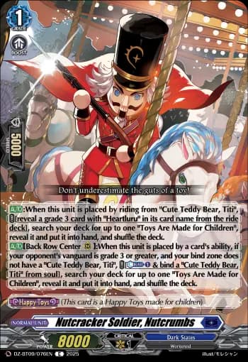 Nutcracker Soldier, Nutcrumbs