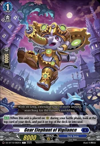 Gear Elephant of Vigilance