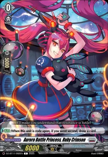 Aurora Battle Princess, Ruby Crimson