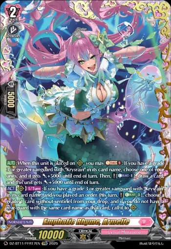 Emphatic Rhyme, Armelle