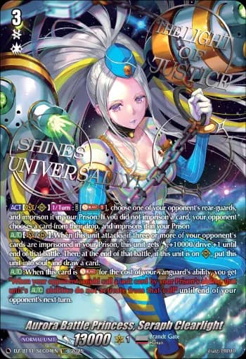 Aurora Battle Princess, Seraph Clearlight