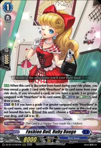 Fashion Doll, Ruby Rouge