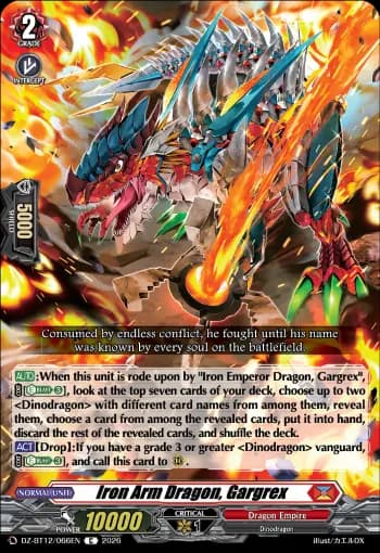 Iron Arm Dragon, Gargrex