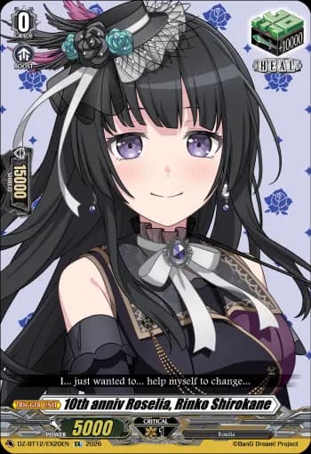 10th anniv Roselia, Rinko Shirokane
